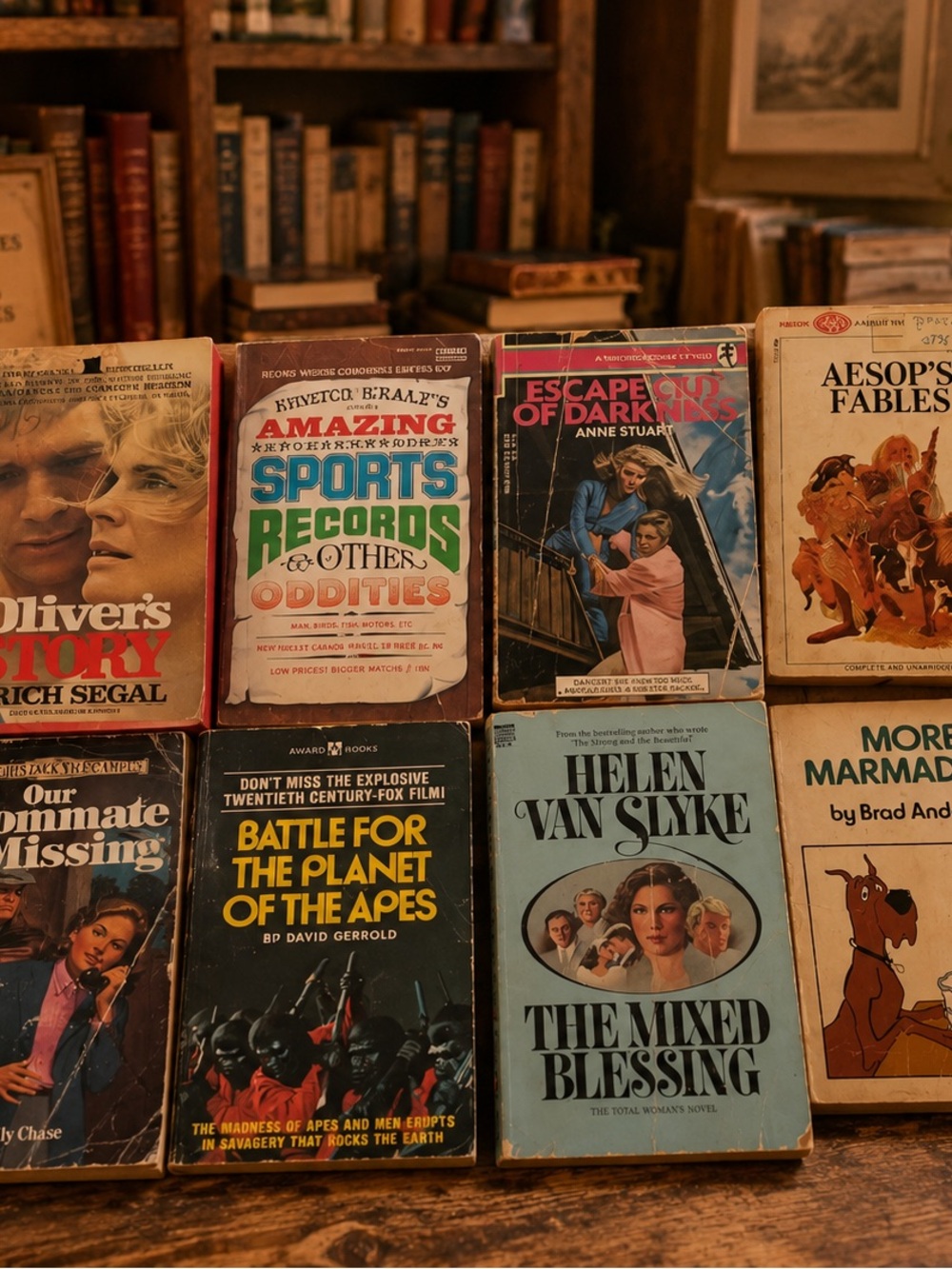 Lot of 10 VTG books from the 1970s and 1980s.